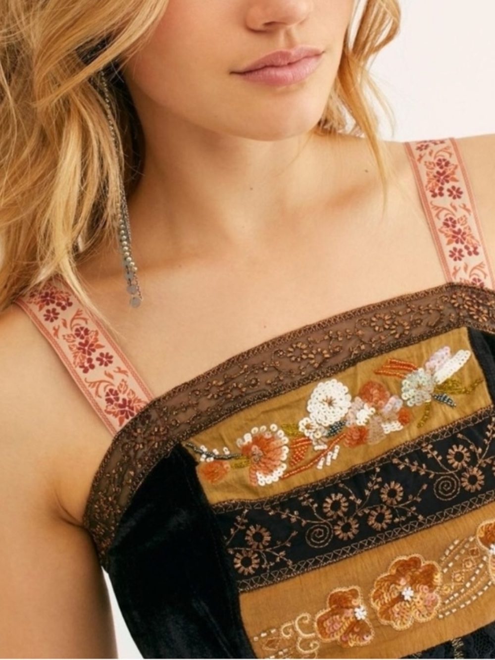 Free people Hold Me Close Tank size m
